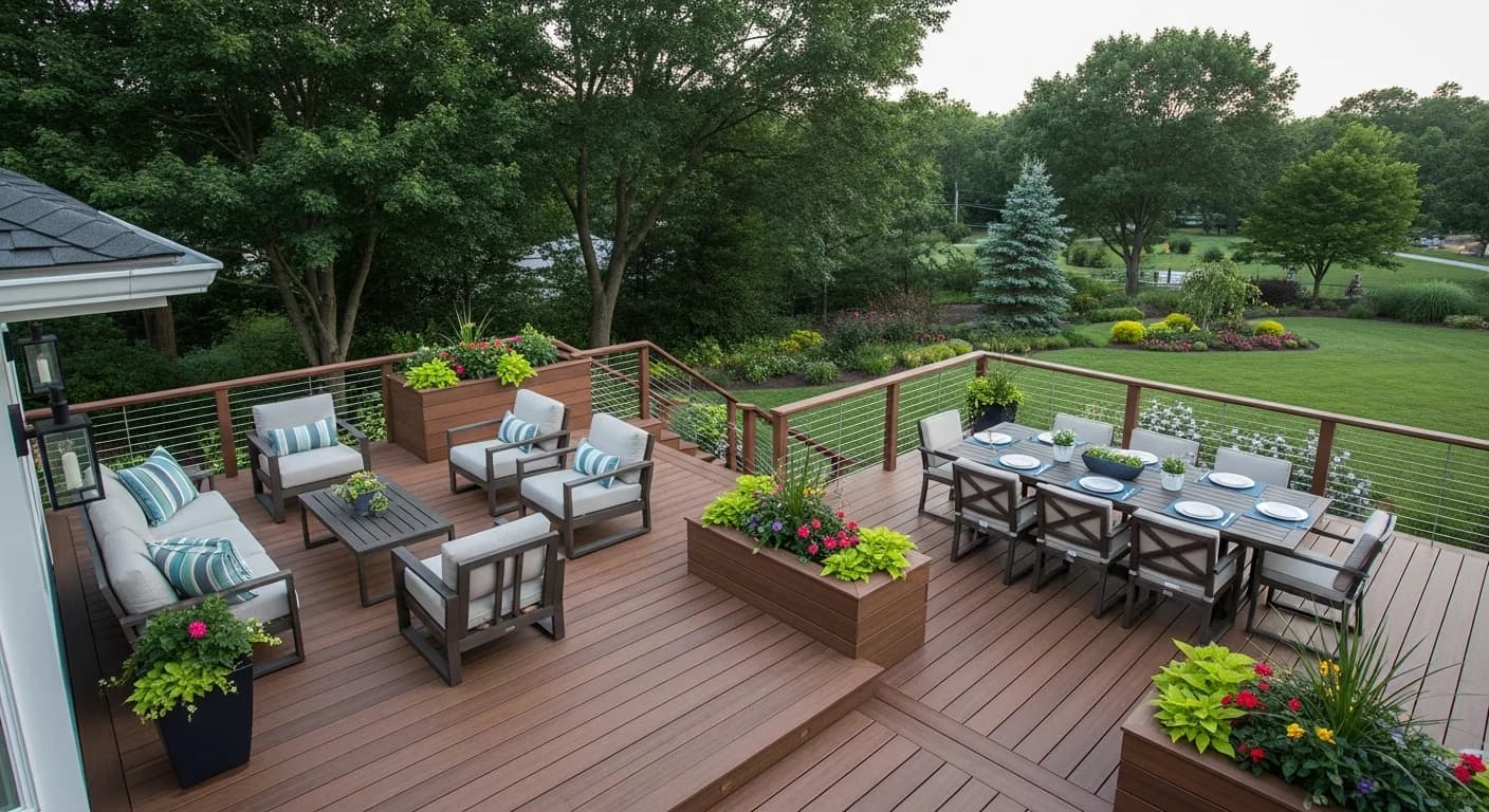Industrial Rooftop Deck