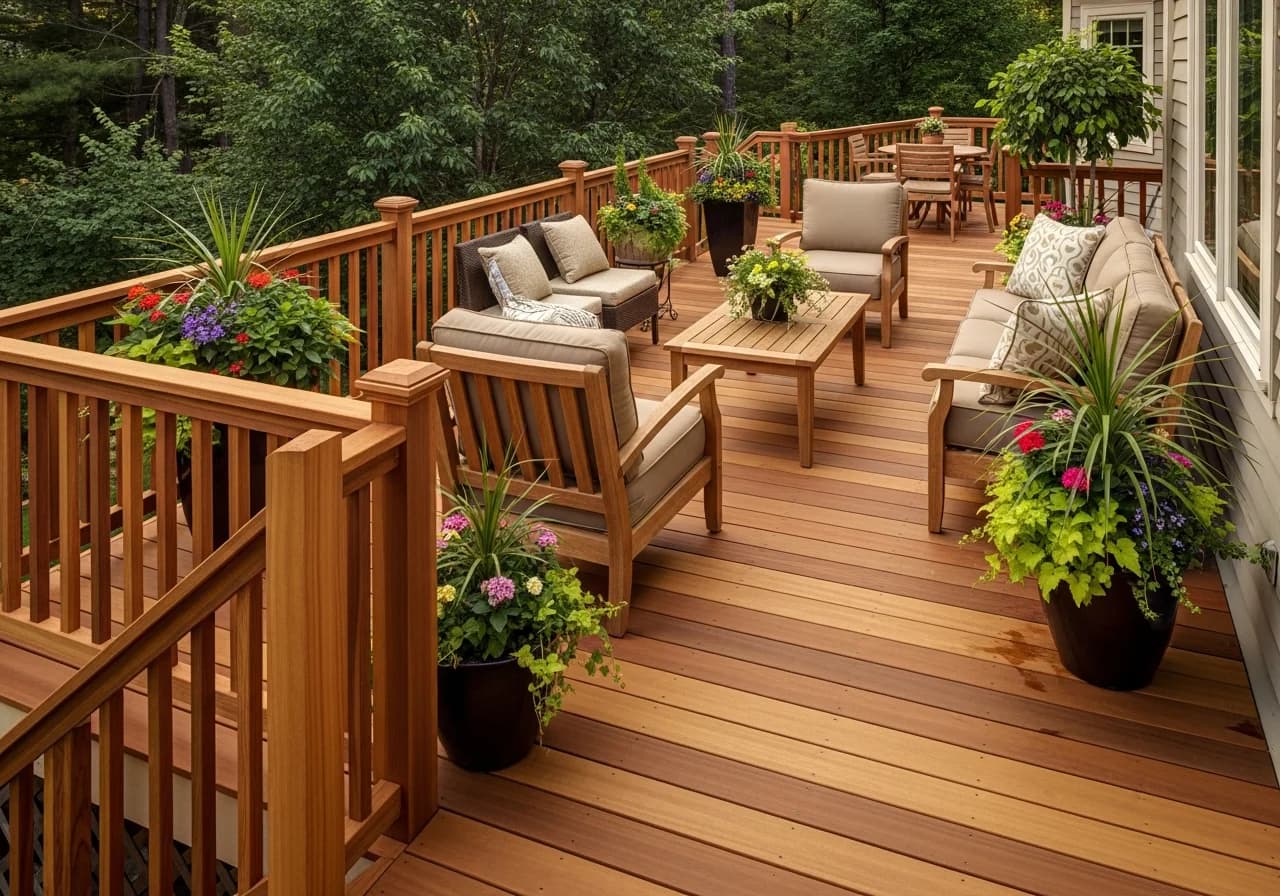 Classic Wood Deck