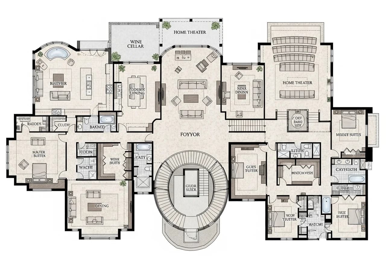 Luxury Estate Layout