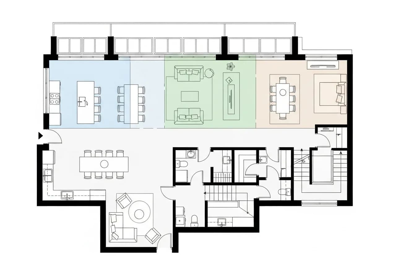 Open Concept Layout