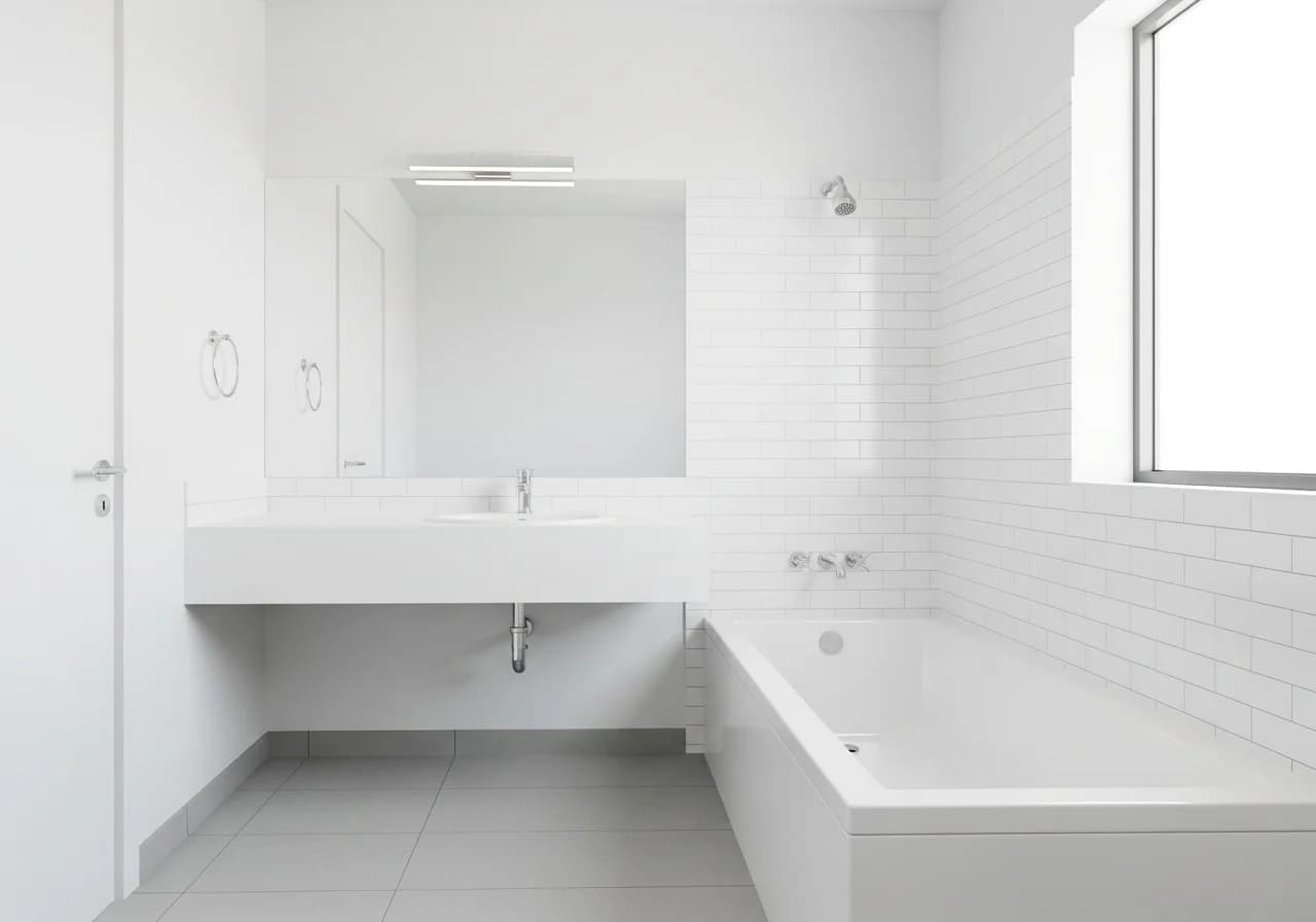 Clean Bathroom