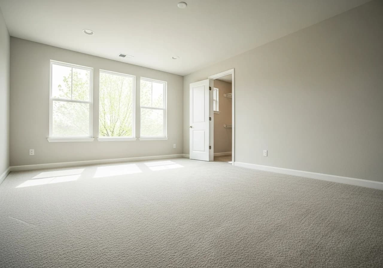 Cleared Bedroom