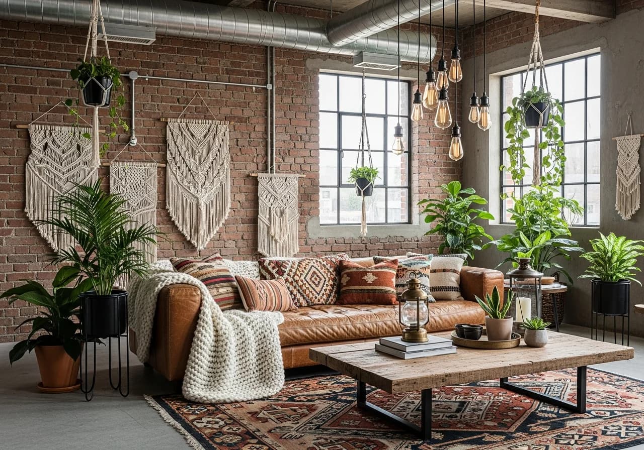 Industrial Boho