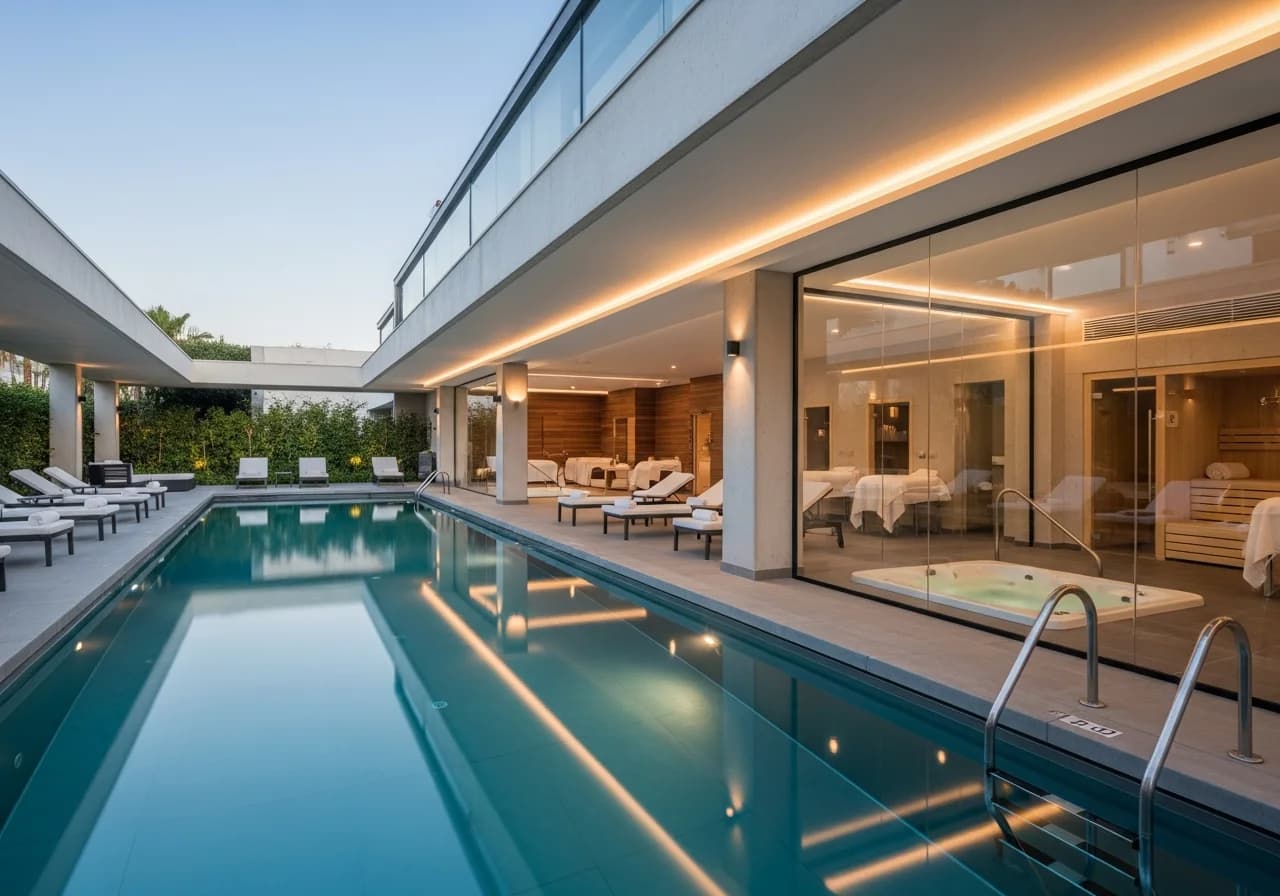 Contemporary Spa