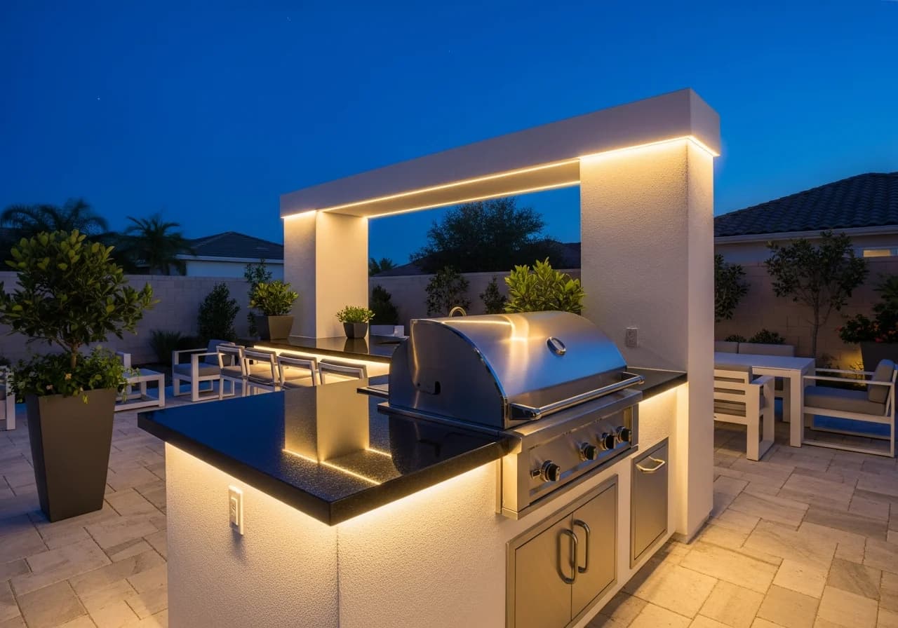 Modern Grill Station