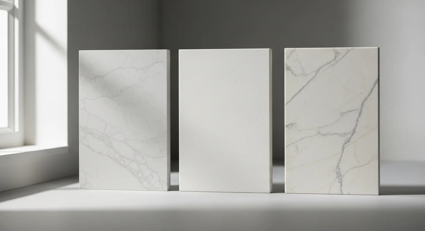 Bathroom Materials Compared: Quartz vs Porcelain vs Marble vs Ceramic