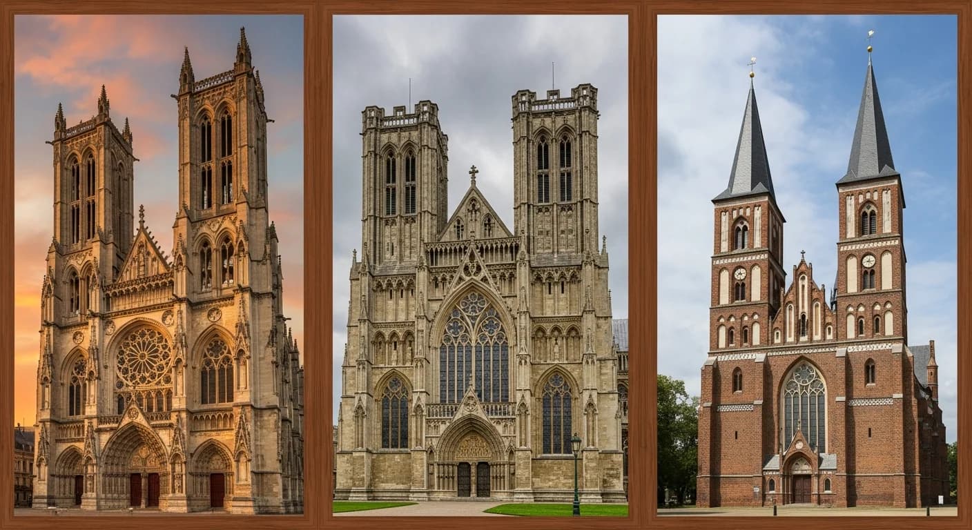 French, English & German Gothic Architecture: Regional Styles Compared