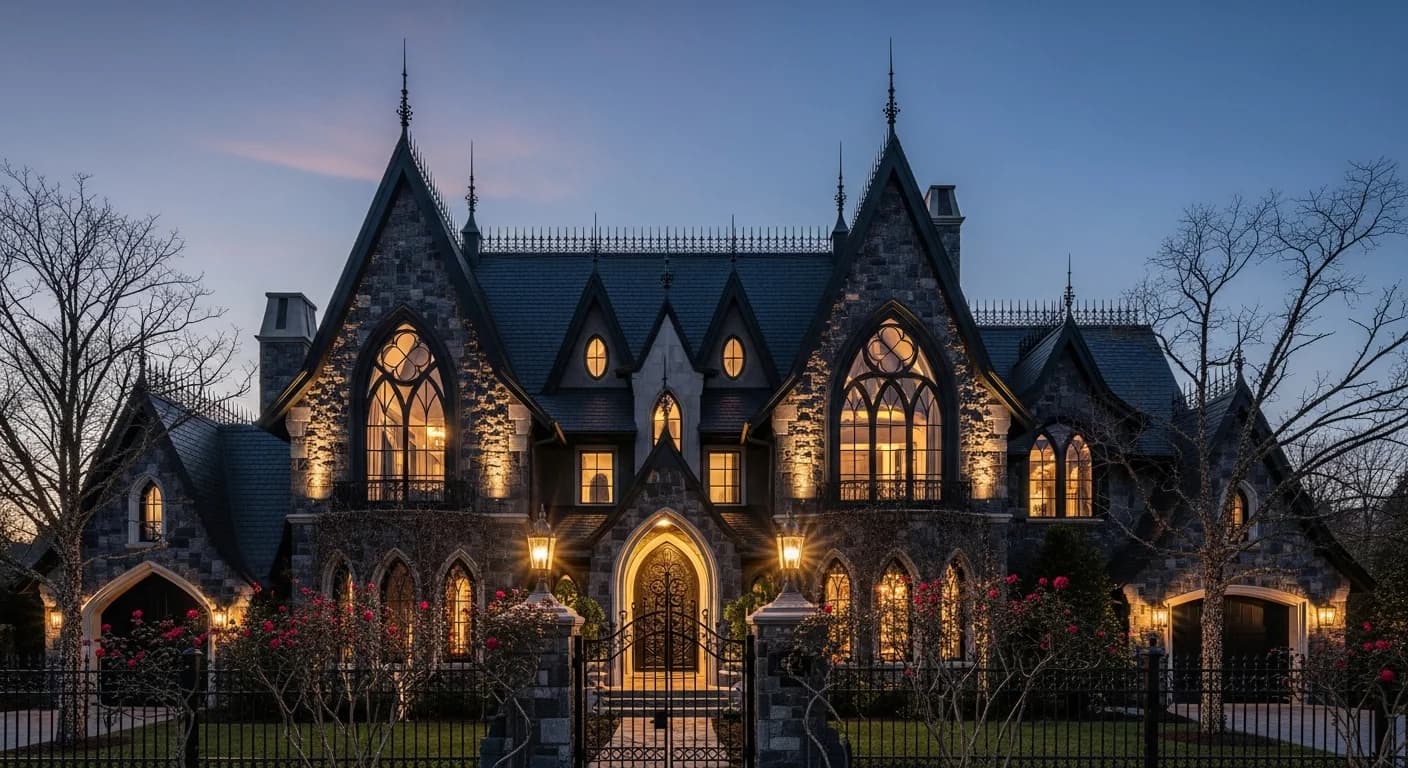 Gothic Architecture Houses: Design Guide for Modern Gothic Homes