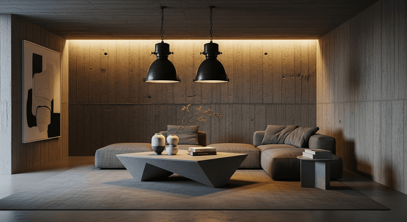 Brutalist Architecture Interior Design: Raw Beauty for Modern Homes