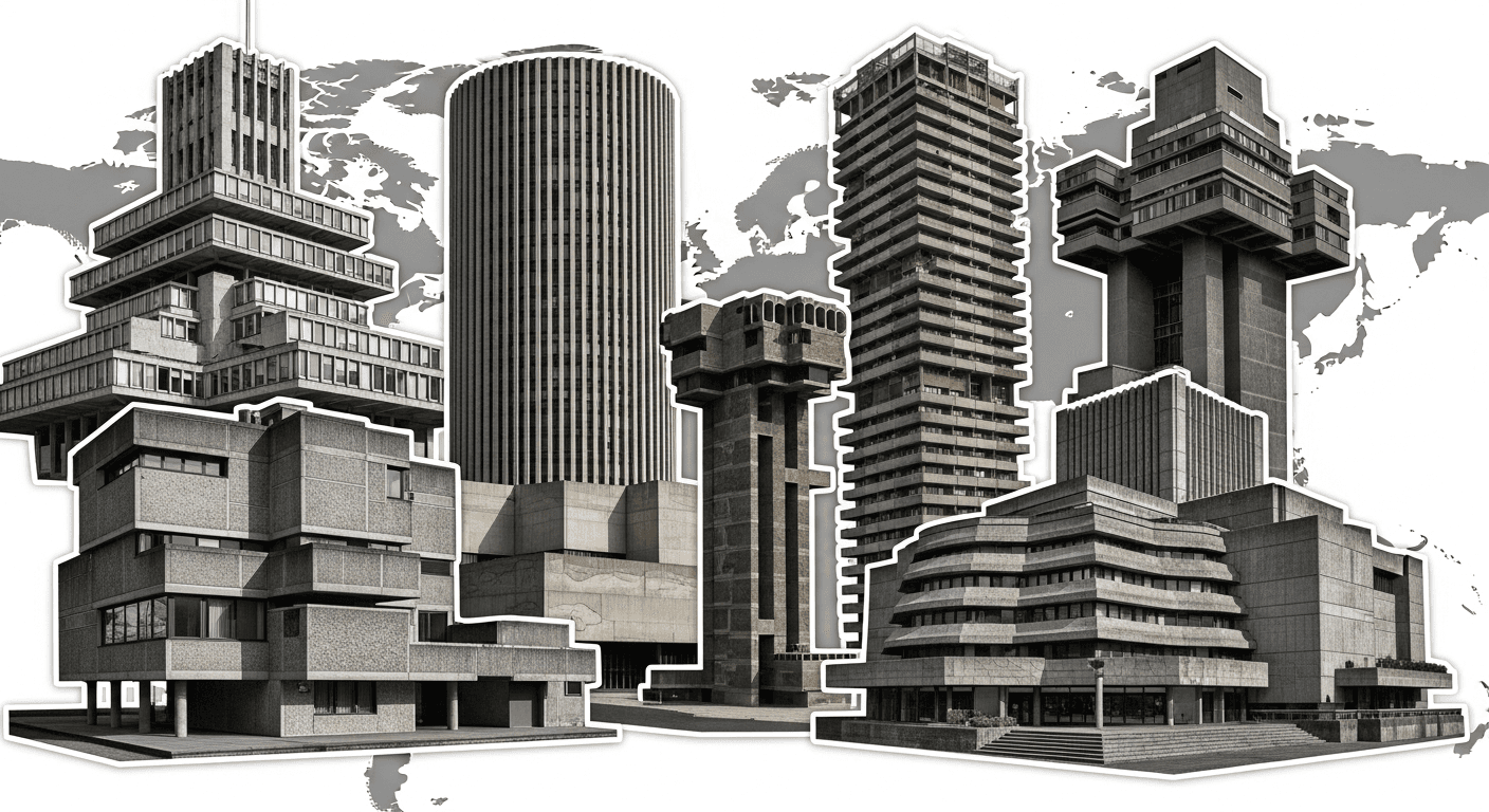 Famous Brutalist Buildings by City: A Global Architecture Tour