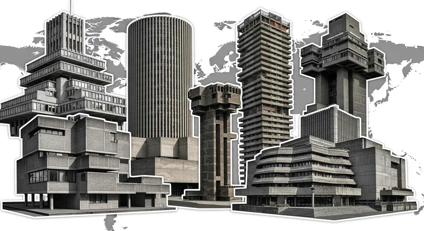 Famous Brutalist Buildings by City: A Global Architecture Tour
