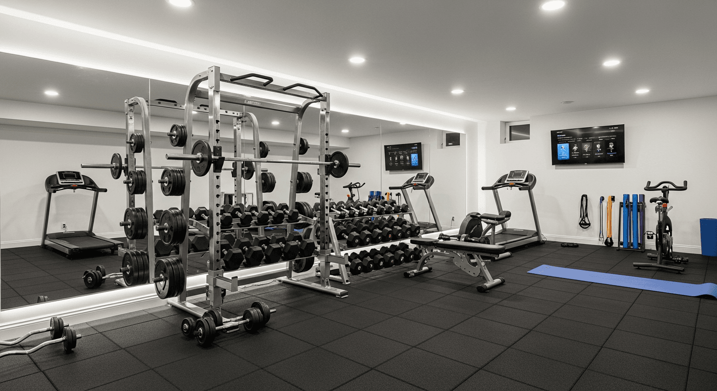 Basement Gym Ideas: Build Your Home Fitness Space
