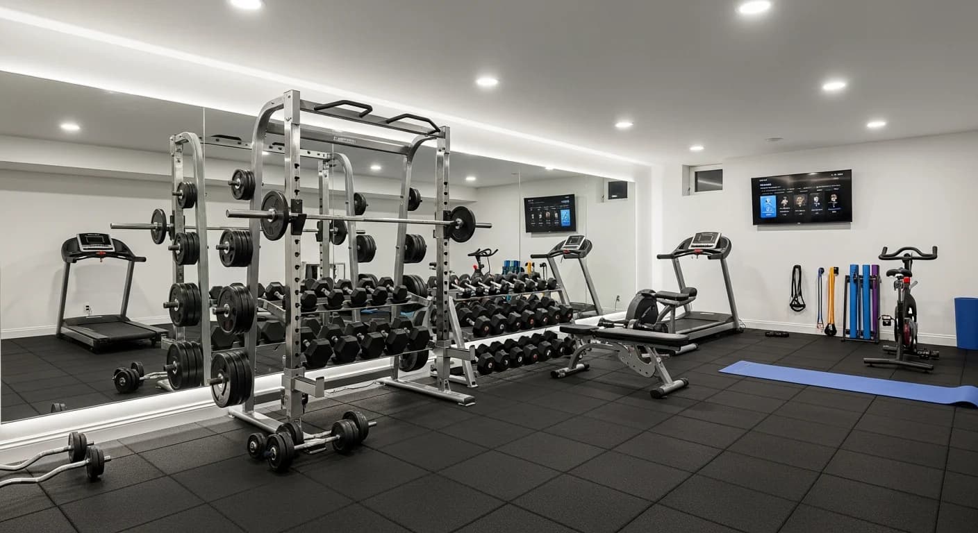 Basement Gym Ideas: Build Your Home Fitness Space