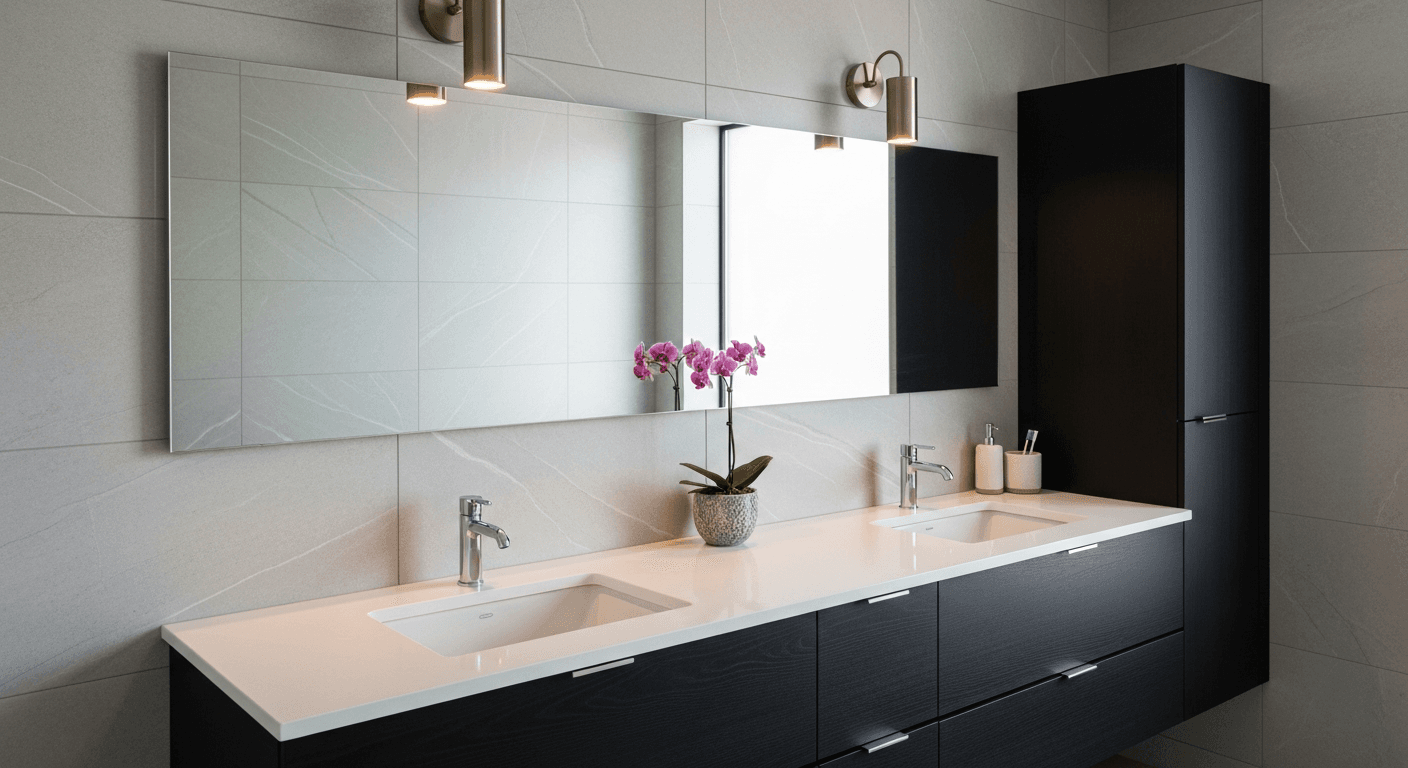 Bathroom Vanity Ideas: Single, Double, and Floating Options
