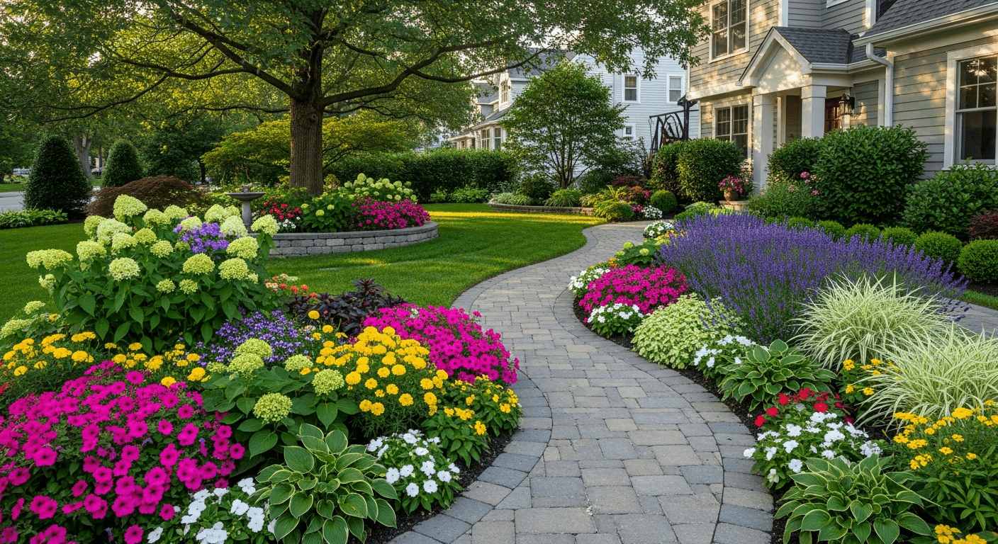Front Yard Curb Appeal: AI Landscaping Visualization