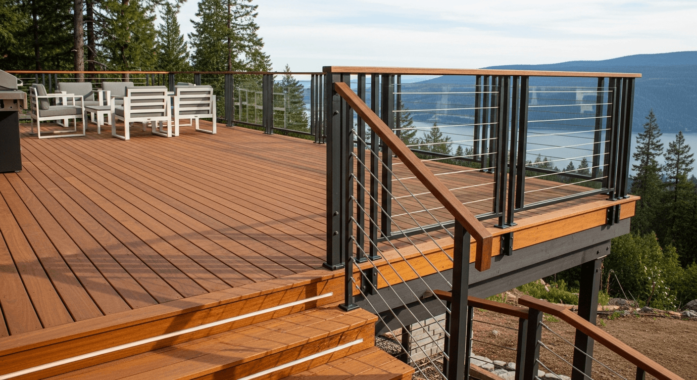 Deck Railing Ideas: Safety Meets Style