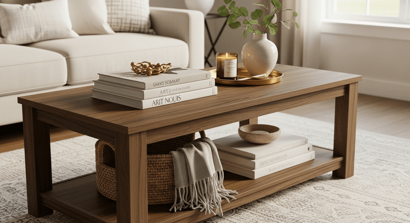 How to Style a Coffee Table: 7 Brilliant Rules for Perfect Layers and Balance