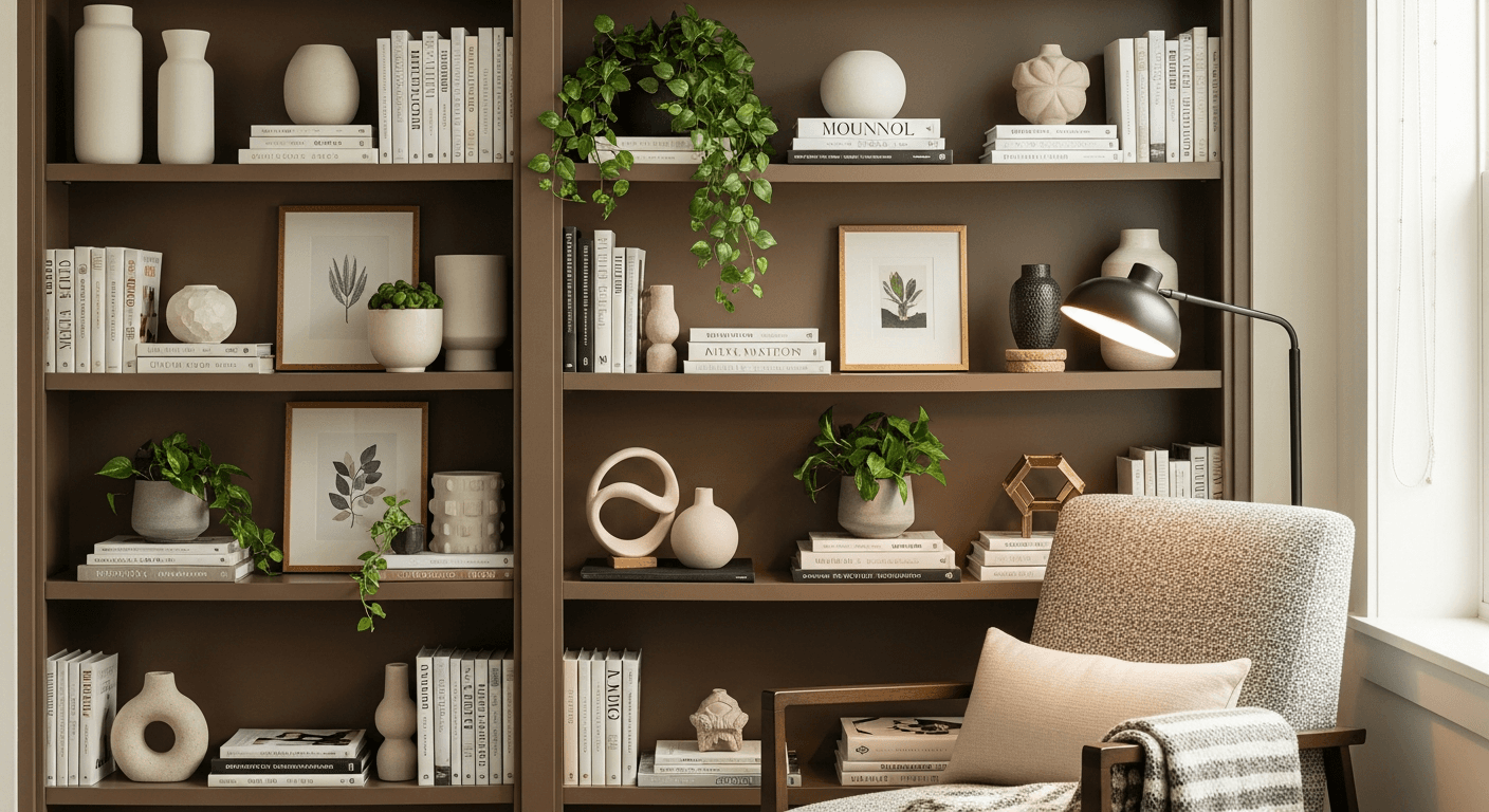 How to Style Bookshelves: 8 Expert Rules for a Beautiful, Curated Display