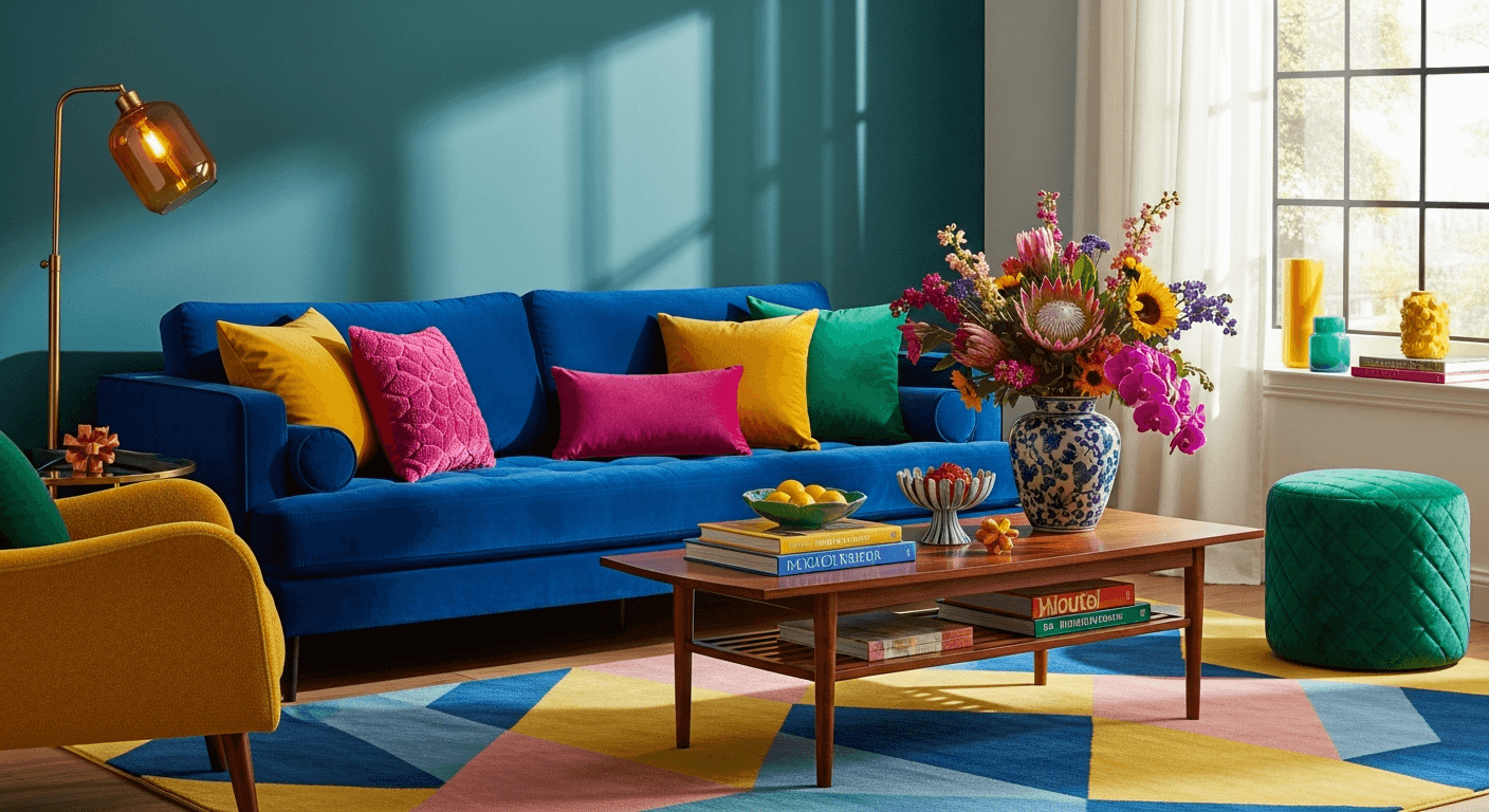How to Use Bold Colors in Decor: 8 Fearless Tips for a Vibrant Home