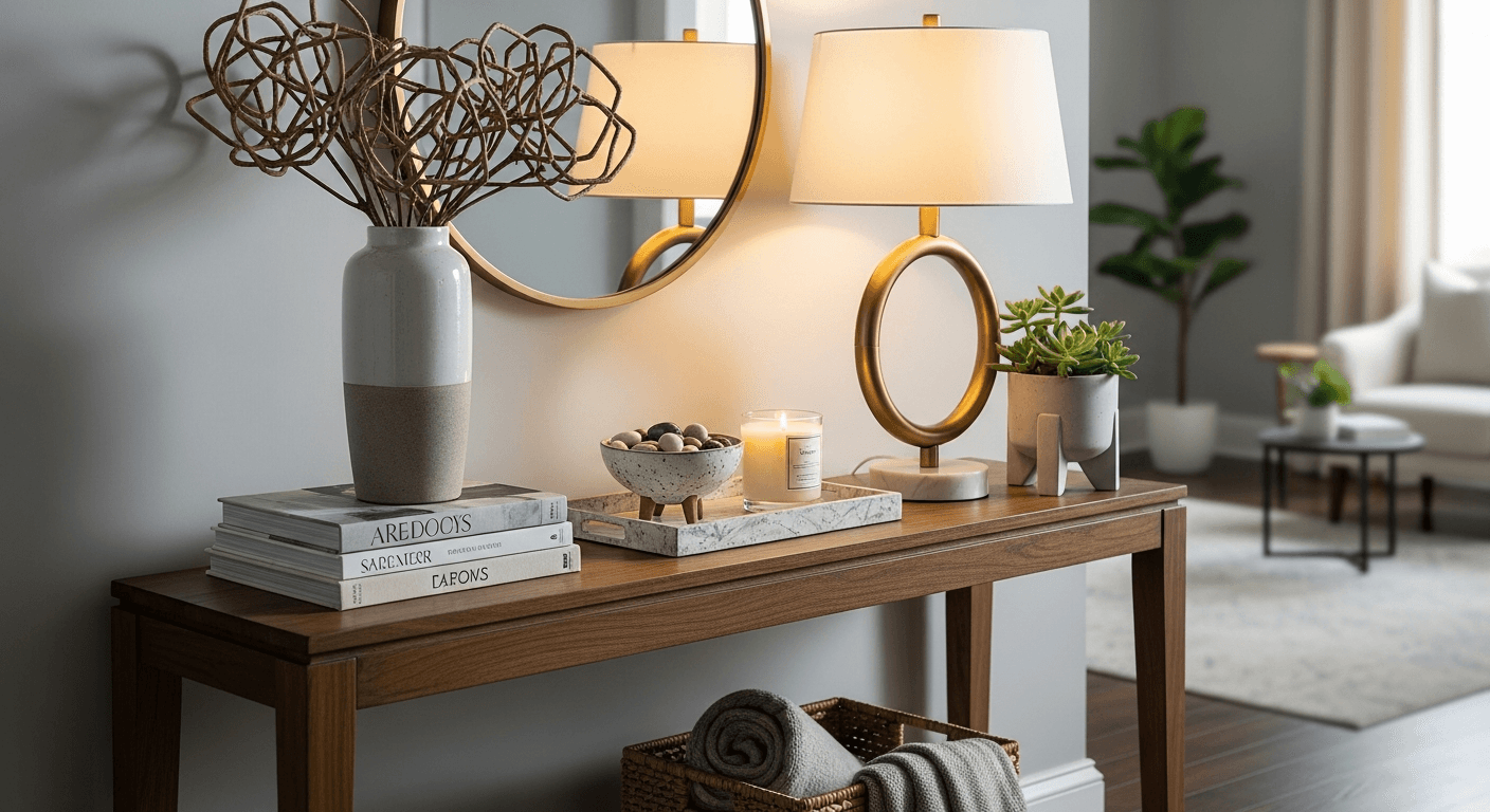 How to Style a Console Table: 7 Essential Rules for Every Room