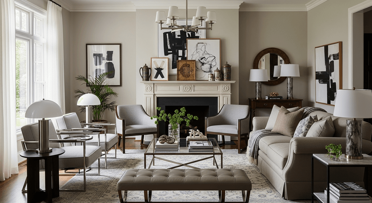 How to Mix Modern and Traditional Decor: 7 Effortless Blending Tips