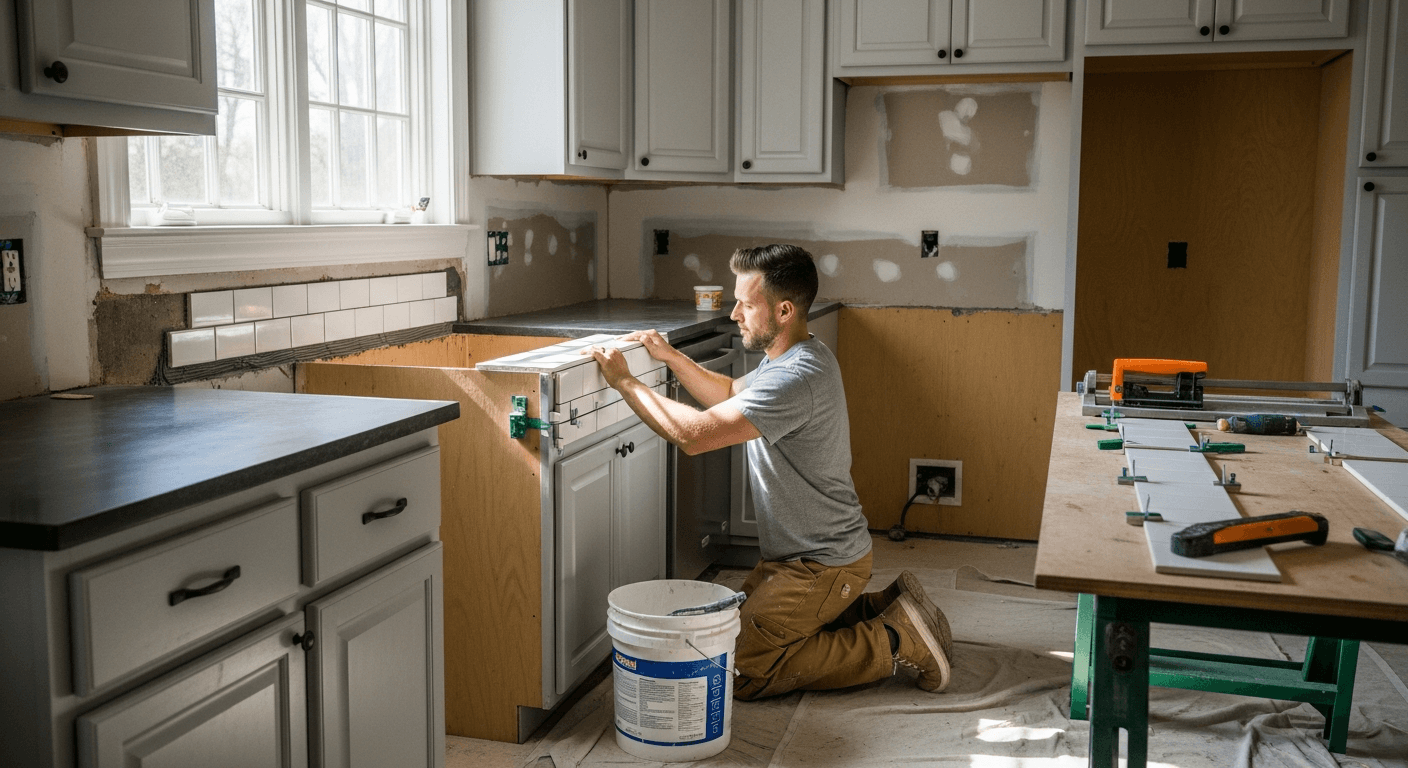 DIY Kitchen Remodel: What You Can Do Yourself (And What to Leave to Pros)