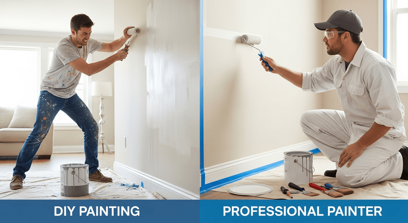 DIY Painting vs Hiring Professionals: Complete Comparison