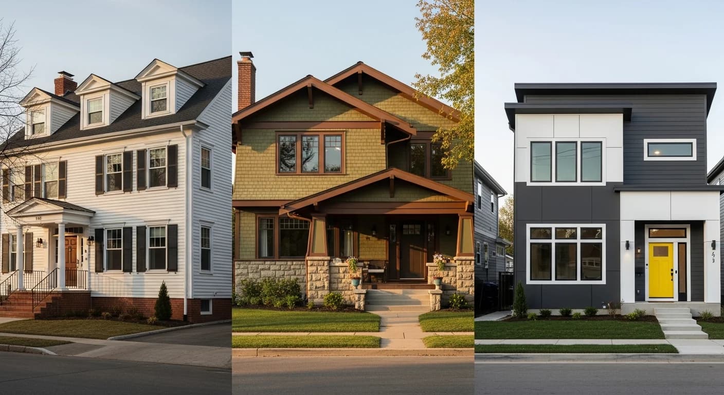 How to Choose Exterior Paint Colors for Your Home Style