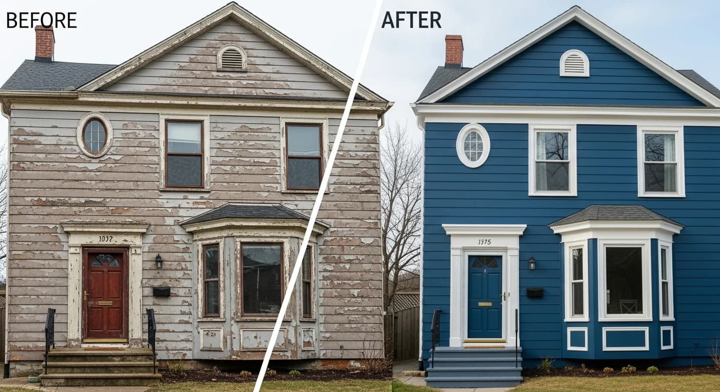 Exterior Painting ROI: How Much Value Does a Paint Job Add?