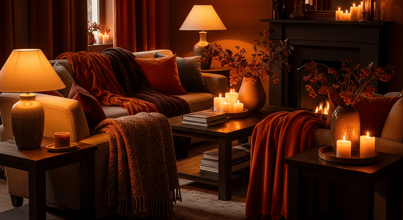 Fall Interior Design Trends: Seasonal Styling Ideas for Cozy Autumn Spaces
