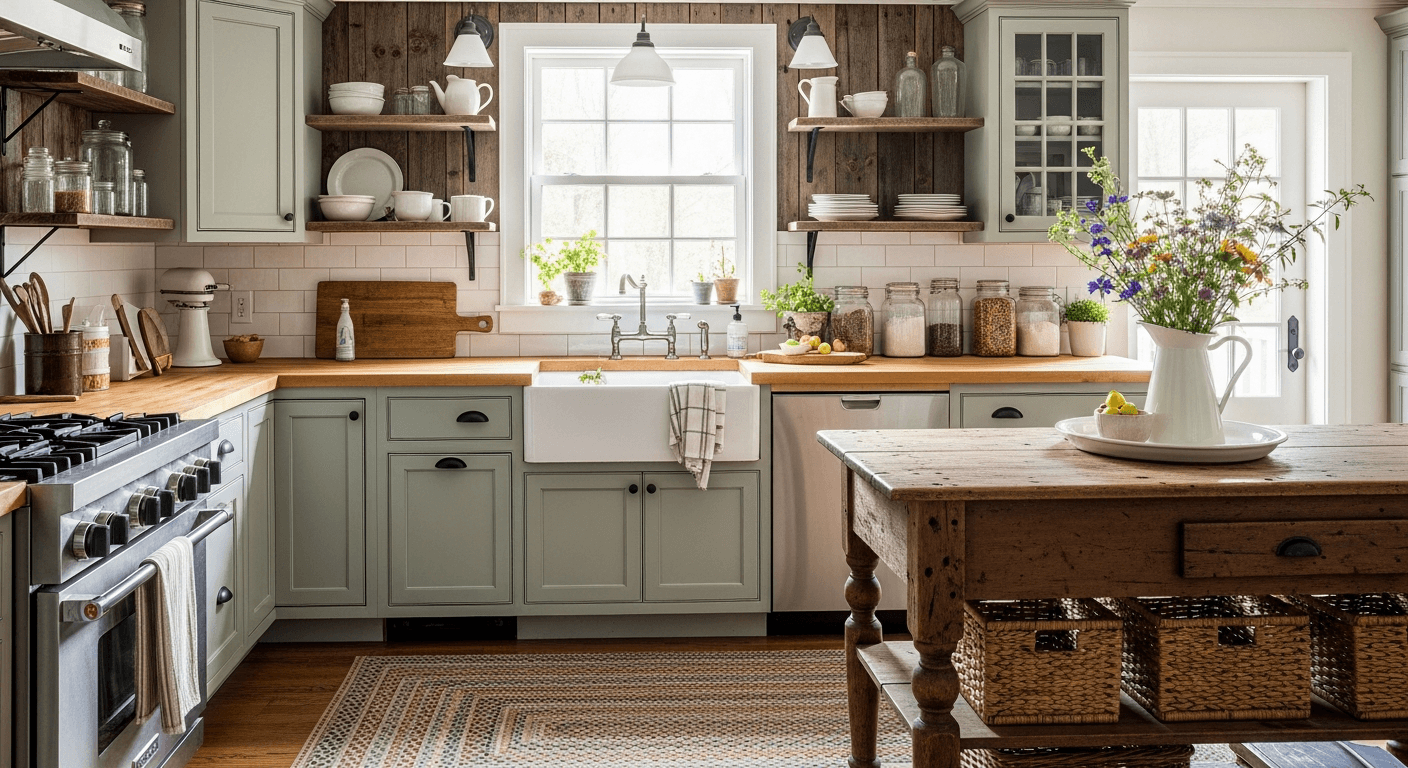 Farmhouse Kitchen Ideas: Rustic Charm Meets Function