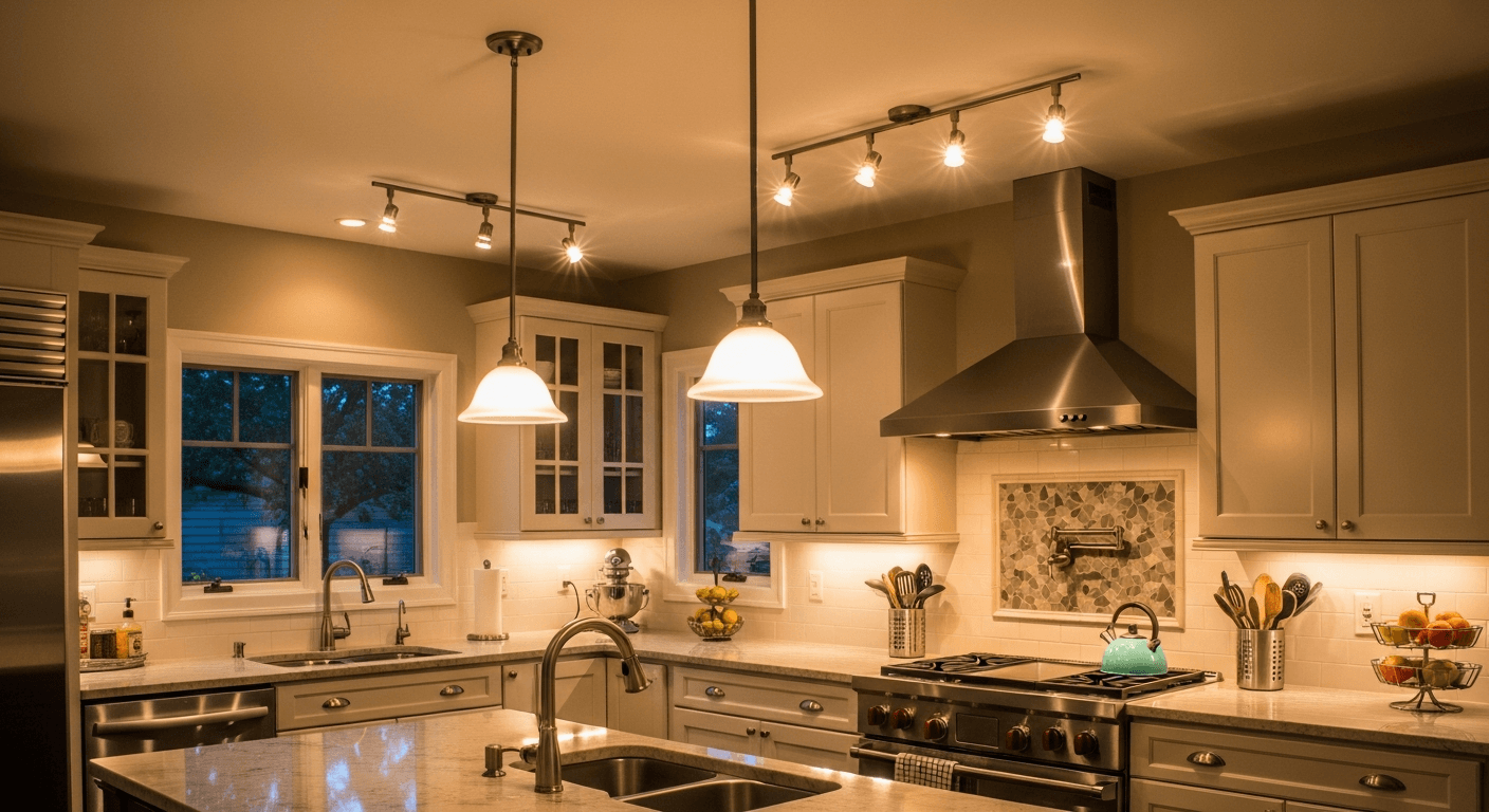Kitchen Lighting Ideas: Task, Ambient, and Accent