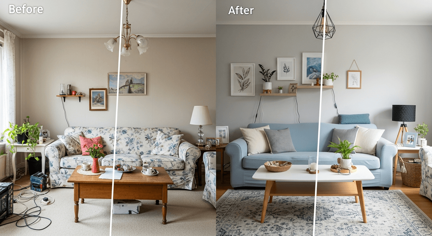 Living Room Makeover: Budget-Friendly Transformation Ideas