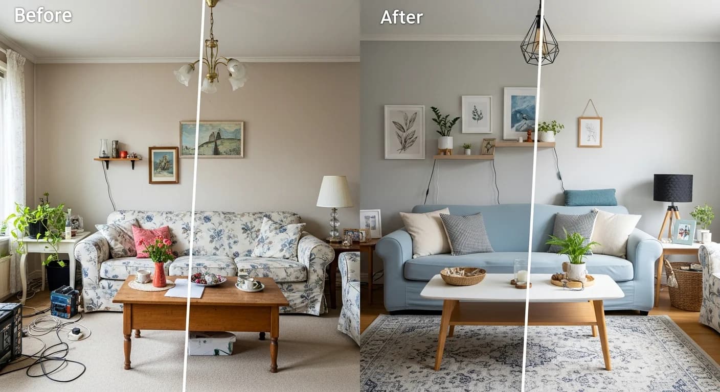 Living Room Makeover: Budget-Friendly Transformation Ideas