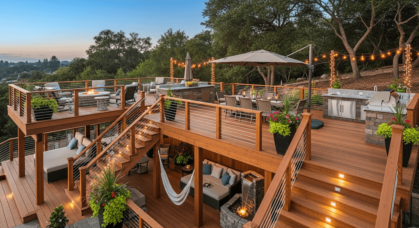Multi-Level Deck Designs: Maximize Your Outdoor Space