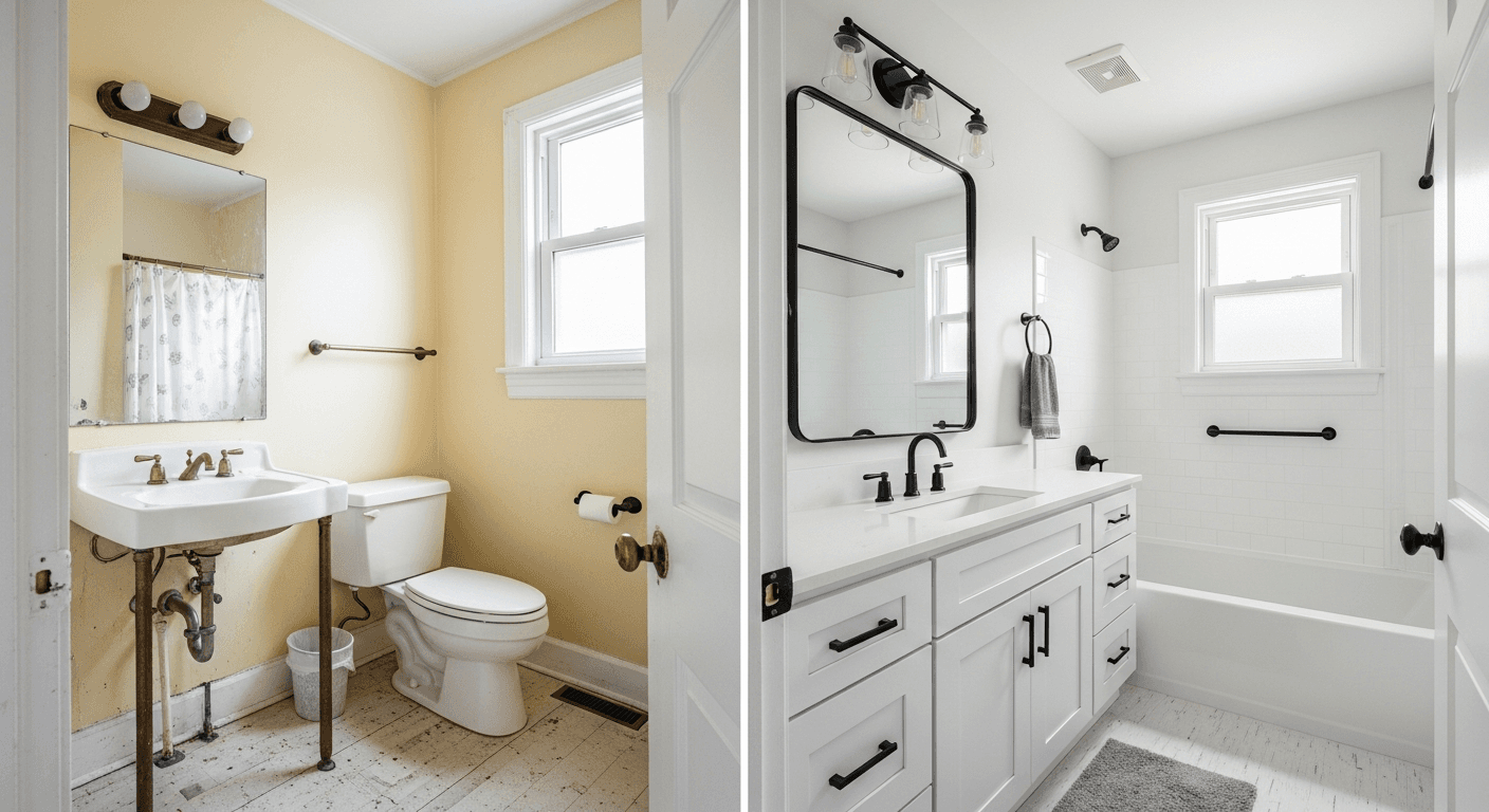 One-Day Bathroom Remodel: 12 Projects You Can Complete Before Dinner