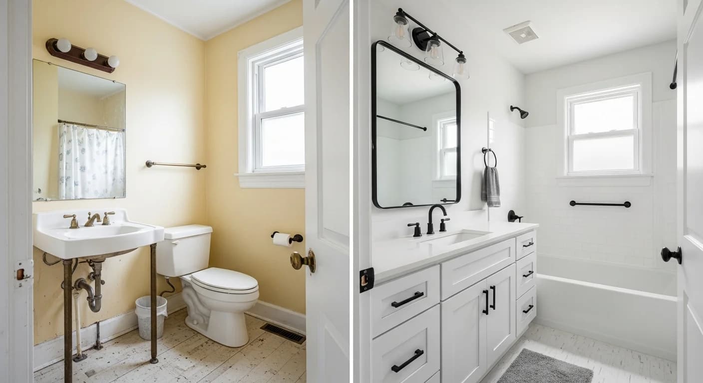 One-Day Bathroom Remodel: 12 Projects You Can Complete Before Dinner