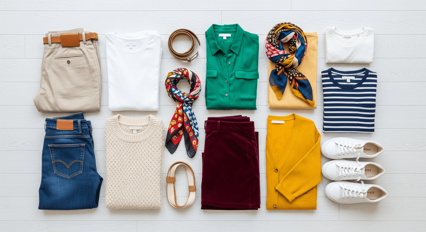 Clothing Color Palette Generator: Build a Capsule Wardrobe by Color