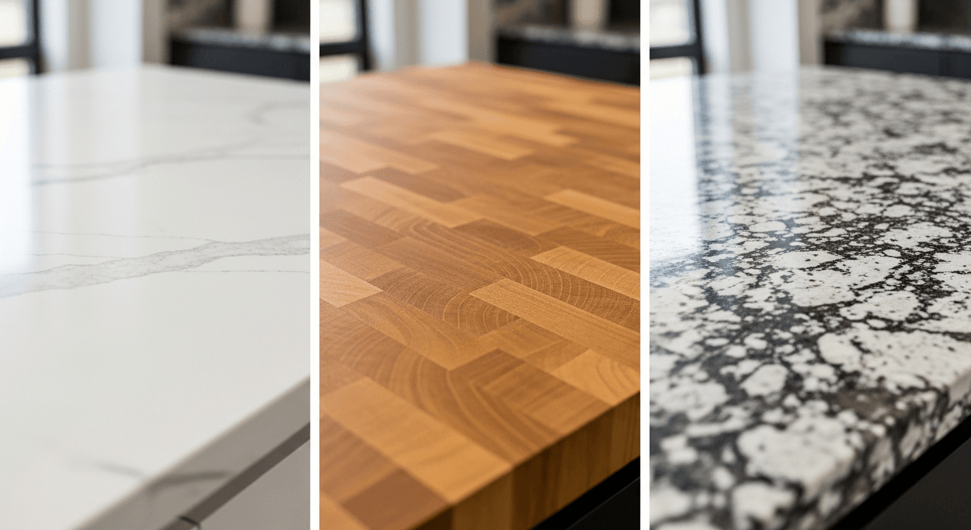How to Redesign Kitchen Countertops: 2026 Materials and Cost Comparison