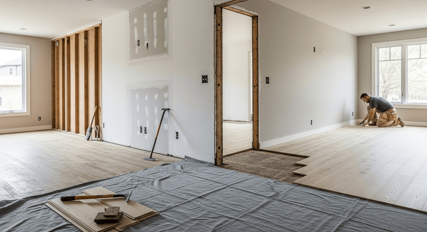 How to Remodel a Living Room: Floors, Walls, and Layout Upgrades