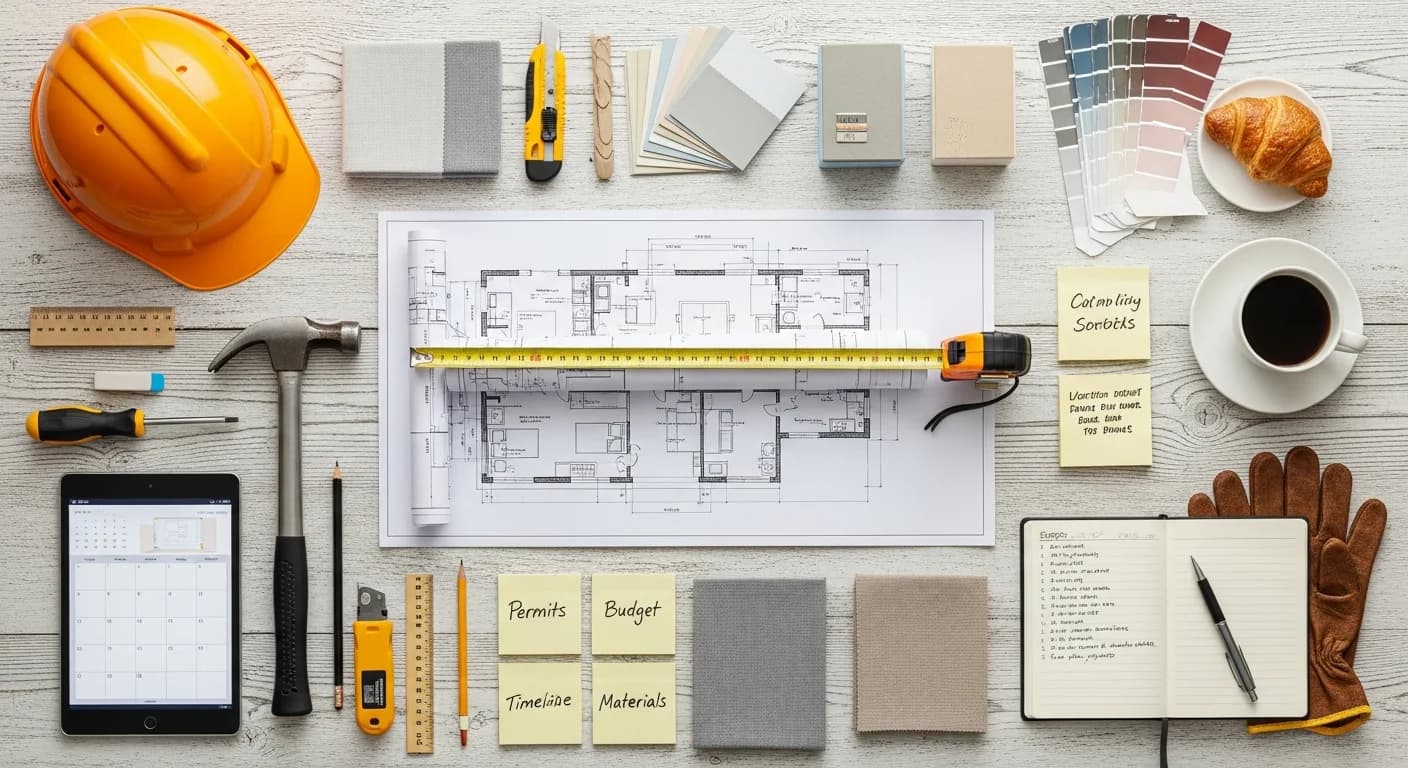 How to Prepare for a Home Remodel: 10-Step Pre-Construction Checklist