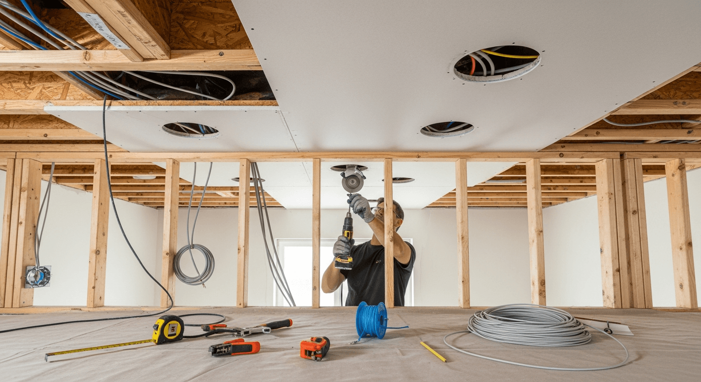 How to Install Recessed Lighting During a Remodel: Placement and Wiring Guide
