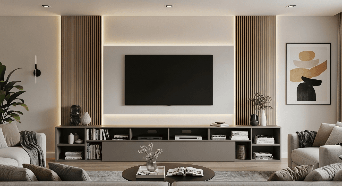 Living Room TV Wall Ideas: Stylish Entertainment Centers