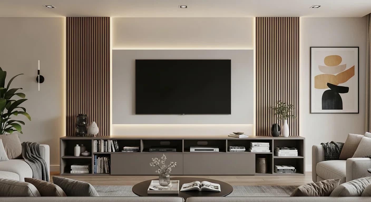 Living Room TV Wall Ideas: Stylish Entertainment Centers