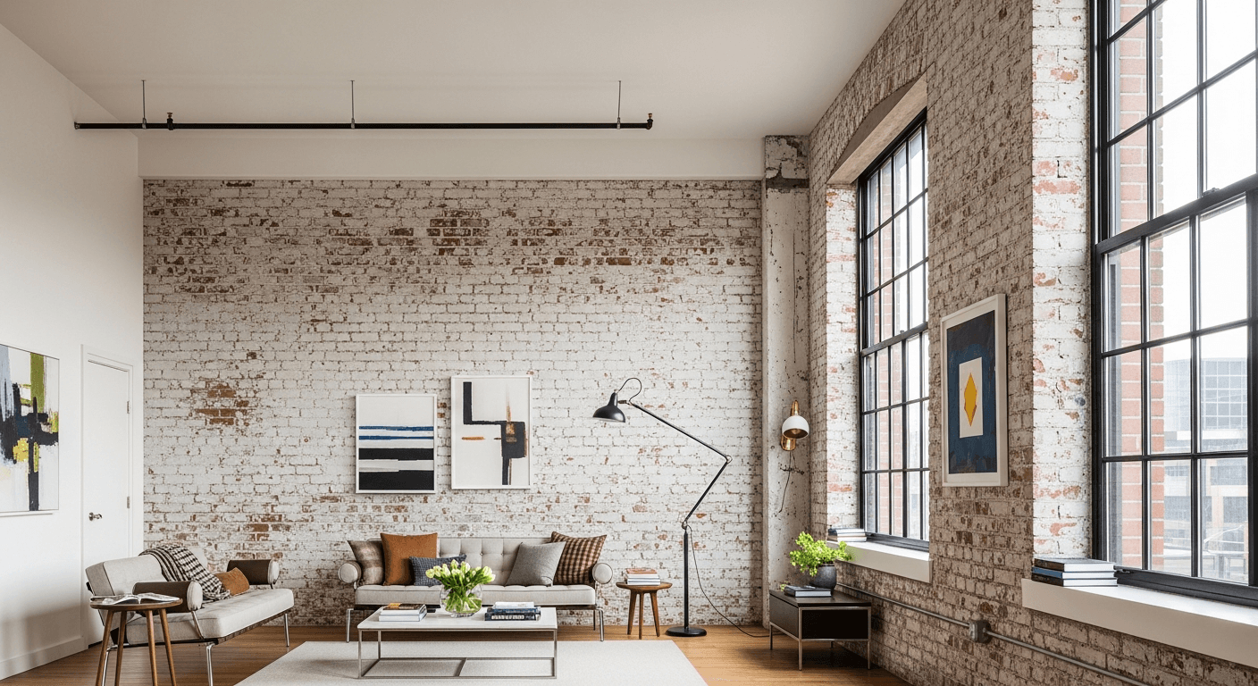 Wall Painting Ideas by Surface: Brick, Stone, and Cinder Block