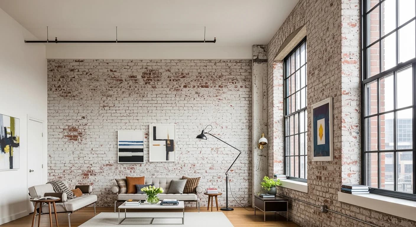 Wall Painting Ideas by Surface: Brick, Stone, and Cinder Block
