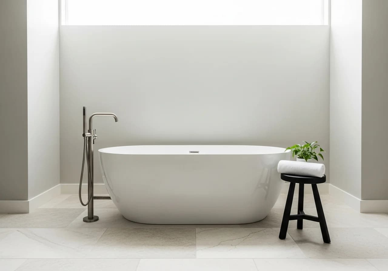 Modern Soaking Tub