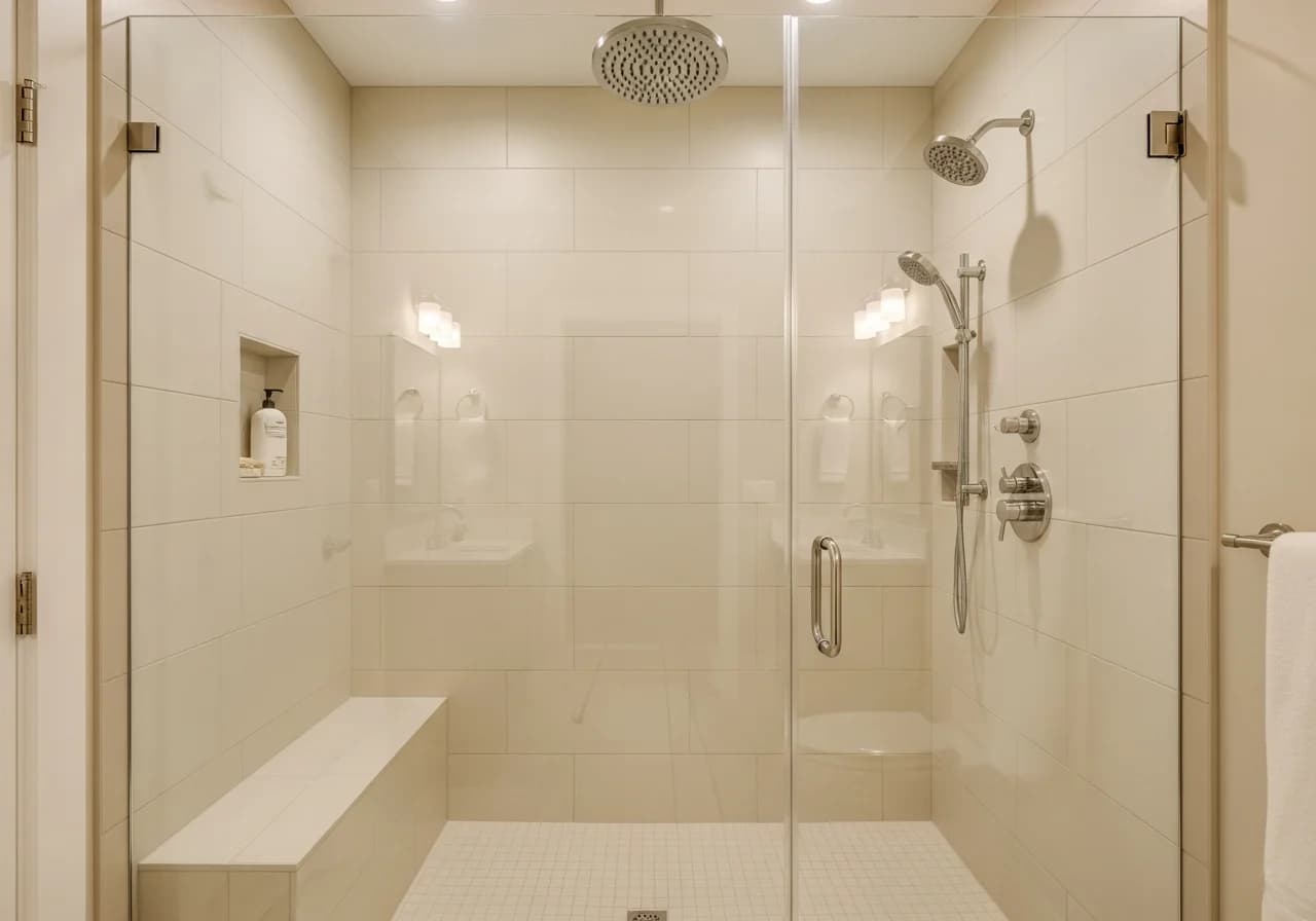 Tub-to-Shower Conversion