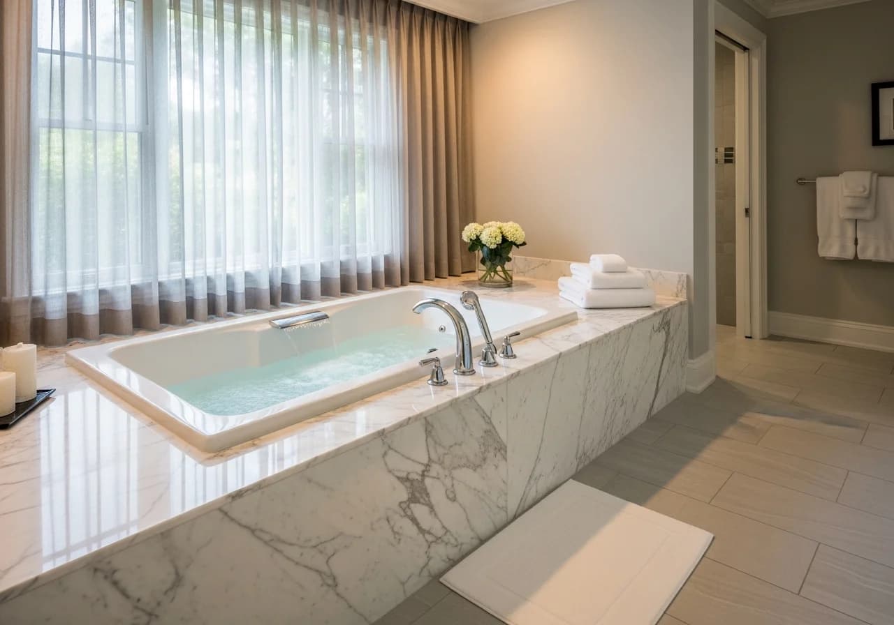 Built-In Drop-In Spa