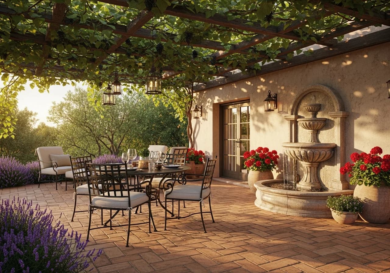 Traditional Stone Patio